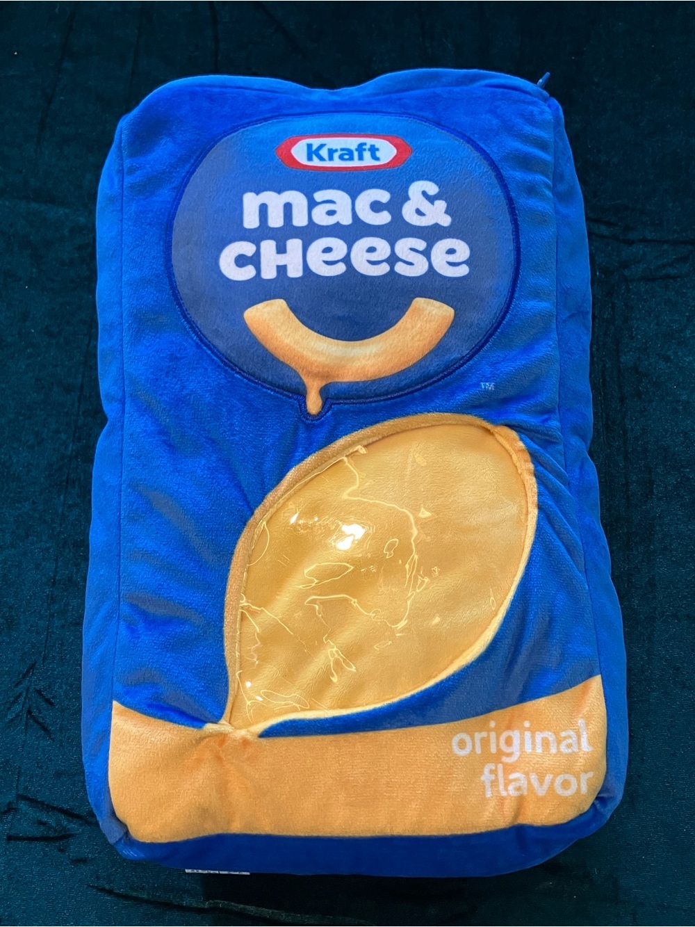 Kraft Mac & Cheese Pillow